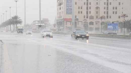 أمطار غزيرة وتشكل سيول