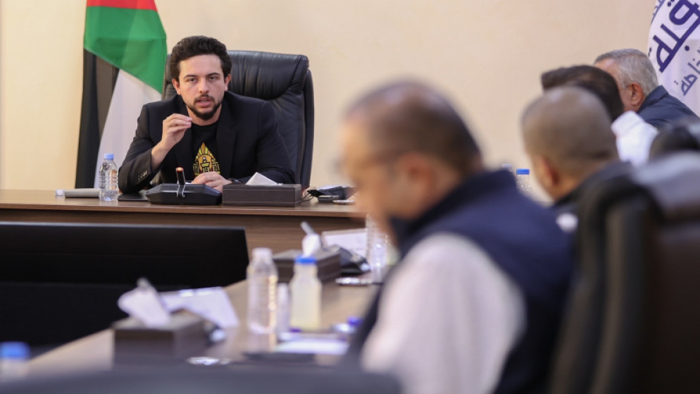 ولي العهد يتابع آليات تنفيذ خطة استراتيجية العقبة