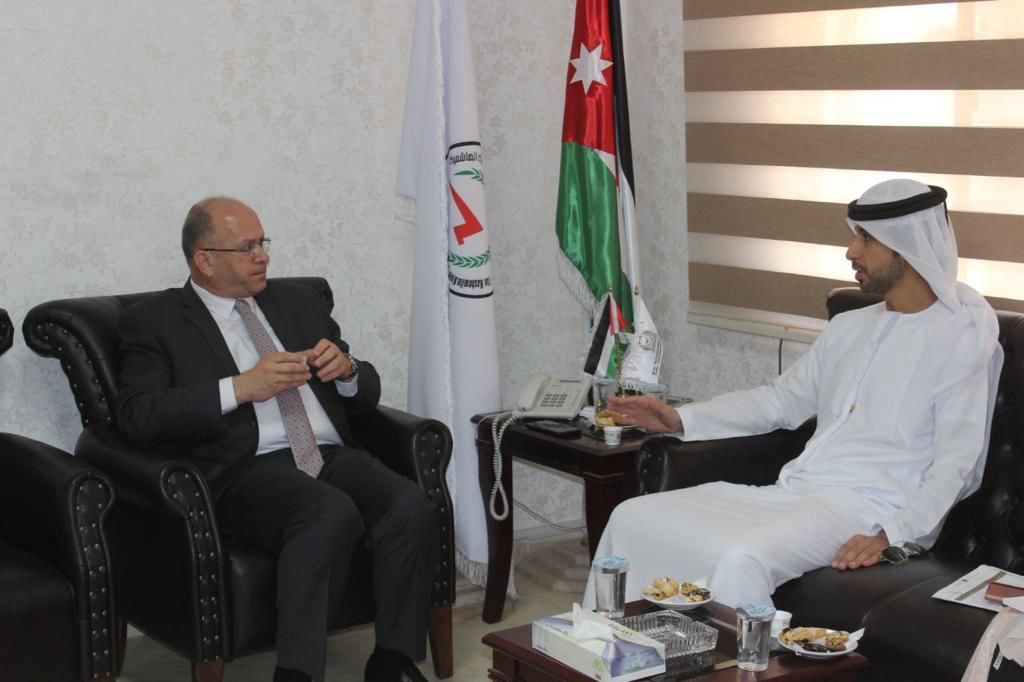 الشيخ الدكتور عمّار المعلا ملحق التعليم وعلوم التكنولوجيا لدولة الإمارات يبحث أوجه التعاون مع الأردن