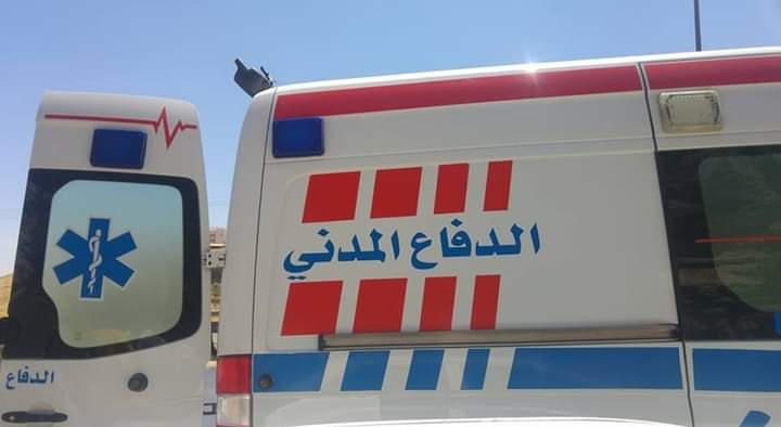 الرمثا  : وفاة و ٦ إصابات بتصادم مركبتين