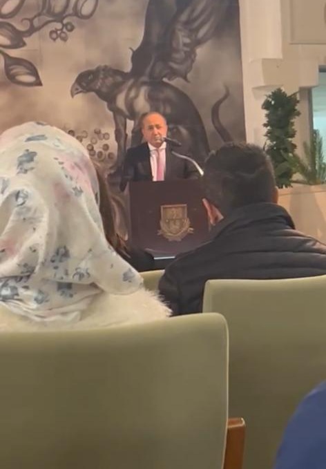 نفاع يفتتح العام الدراسي في احدى الجامعات الهنغارية.. ڤيديو – صور